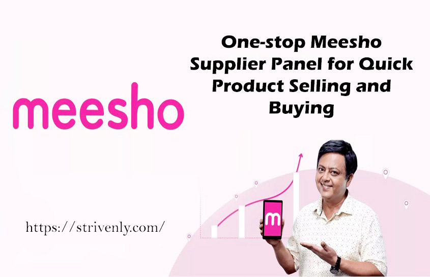 Meesho supplier panel